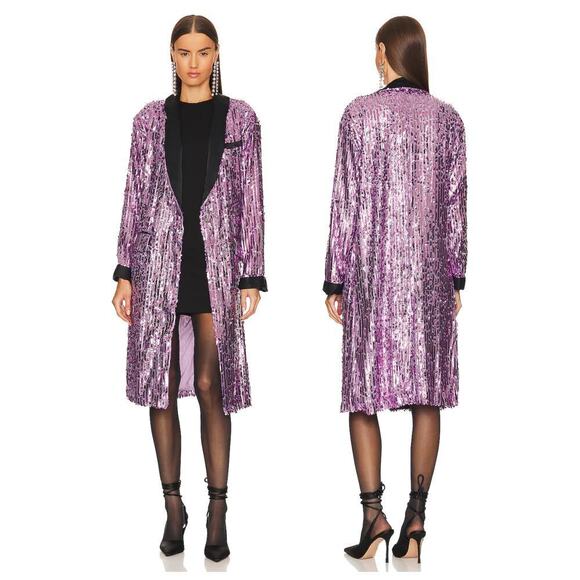 Free People Ella Sequin Duster Size Small - Picture 2 of 9